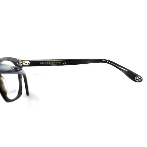 NEW GUCCI GG0572O 009 BLACK/GREY AUTHENTIC EYEGLASSES FRAME - Picture 7 of 10